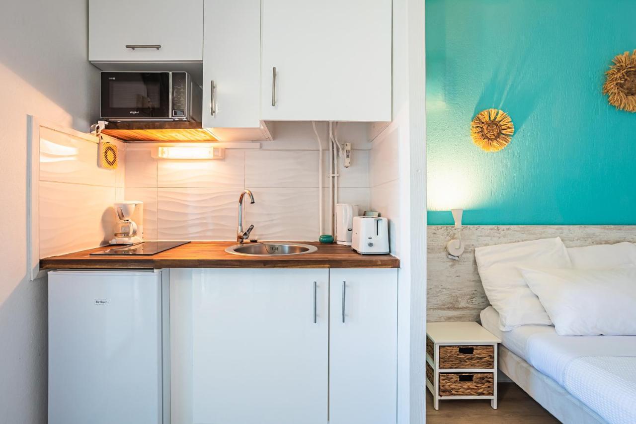Studio Elegant Marina Du Gosier Avec Citerne Пойнт а Питр Екстериор снимка